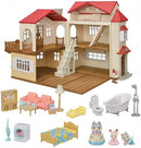 Calico Critters - Red Roof Home - Country Home - 2025 Gift Set Edition - Brand New