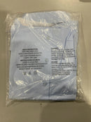 JAMES TAILOR DRESS SHIRT - SIZE: MEN MEDIUM - LIGHT BLUE - Brand New