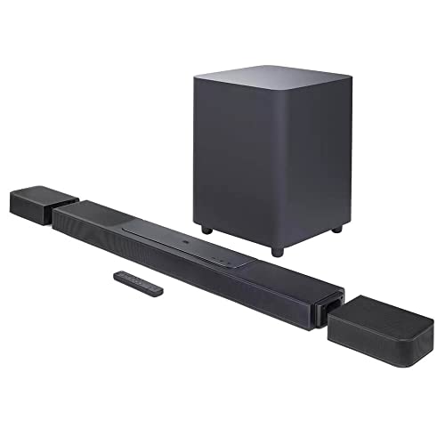 JBL BAR1300BLKAM-Z 11.1.4 CH DOLBY ATMOS DTS:X MULTIBEAM SOUNDBAR SYSTEM BLACK - Like New