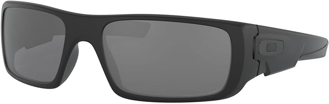 OAKLEY Men's Crankshaft Polarized - IRIDIUM/MATTE BLACK Lens, Matte Black Frame - Like New