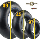 ZANGEROI RIVER TUBE FLOATING HEAVY DUTY RUBBER, SNOW TUBE 37" - BLACK - Like New