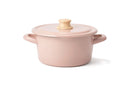 FUJIHORO COTTON SERIES ASH PINK 2.4 QT CASSEROLE - ASH PINK - Brand New