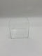 THYLE ACRYLIC SQUARE VASES 5" X 5" X 5" FOR EVENT PARTY, CEREMONY - CLEAR - Like New