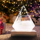 Weather Storm Glass Bottle Drop Creative Stylish Weather Station Forecaster - Like New