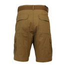 GALAXY BY HARVIC MEN'S RIPSTOP CARGO SHORTS WITH BELT - SIZE: MEN 34 - TEA BROWN - Brand New
