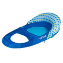 Kelsyus Deluxe Inflatable Mesh Floating Chaise Swimming Lounger, Diamond - Brand New