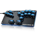 SEHAWEI HAUTE42 16KEY ALL-BUTTON ARCADE CONTROLLER GAMERFINGER - BLACK - Like New