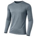 Galaxy by Harvice Men's Long Sleeve Moisture-Wicking Performance Crew Neck Tee - Brand New