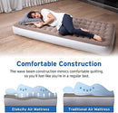 ETEKCITY AIR MATTRESS UPGRADED TWIN SIZE CAMPING BLOW UP BED - BROWN - Like New