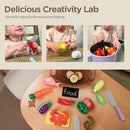 GILBOBABY PLAY KITCHEN ACCESSORIES MIMICALLY POT SAND PANS SET PRETEND PLIGHT - Like New