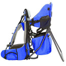CLEVRPLUS CROSS COUNTRY BABY BACKPACK CARRIER, BLUE, CRS600211 - Like New