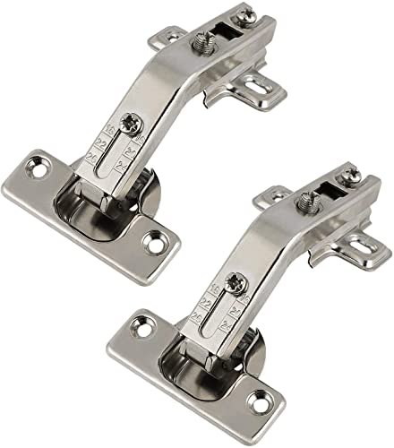 PROBRICO 1 PAIR 135 DEGREE CORNER KITCHEN CABINET/CUPBOARD FOLDED DOOR HINGES - Like New
