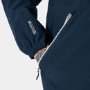 HELLY HANSEN MEN'S SANDOY RAIN JACKET - SIZE: MEN M - NAVY - Brand New