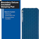 BIG AGNES BOUNDARY DELUXE INSULATED SLEEPING PAD 20X72 PBDIR23 - BLUE - Like New