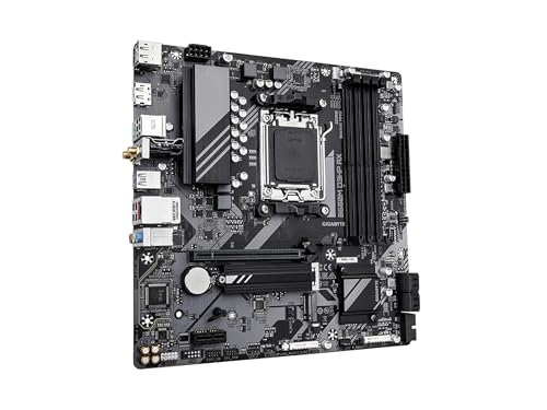 GIGABYTE B650M D3HP AX (REV. 1.0) AM5 LGA 1718 M-ATX DDR5,USB 3.2 - BLACK/GRAY - Like New