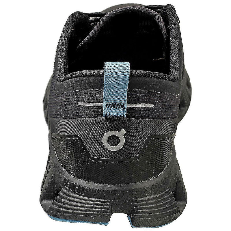 ON RUNNING CLOUD X 3 SHIFT WOMENS FASHION TRAINERS - SIZE: 9.5 - BLACK/BLUE - Like New