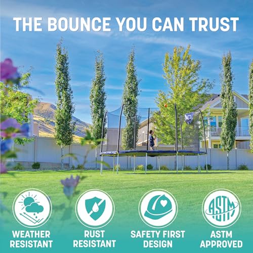 SKYWALKER TRAMPOLINES TRAMPOLINE OUTDOOR 8 FT,12 FT,15 FT JUMP - Scratch & Dent