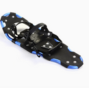 GENERIC WINTER ANTI SLIP WALKING STICK SNOWSHOES SIZE 30" X 30" X 8", BLUE/WHITE - Like New