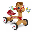 RADIO FLYER LIL' RACERS PERCY THE PONY RIDING TOY - BROWN/RED - Like New
