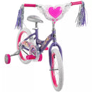 HUFFY DISNEY PRINCESS KIDS' BIKE - 16" WHEELS - TRAINING WHEELS - PURPLE - Brand New