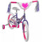 HUFFY DISNEY PRINCESS KIDS' BIKE - 16" WHEELS - TRAINING WHEELS - PURPLE - Like New
