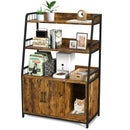 EASYCOM LARGE HIDDEN LITTER BOX FURNITURE WITH SHELF STORAGE - Scratch & Dent