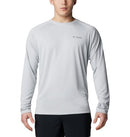 COLUMBIA MENS PFG SOLAR STREAM LONG SLEEVE - SIZE: MEN M - COOL GRAY - Brand New
