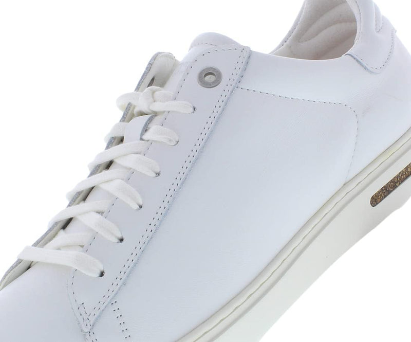 BIRKENSTOCK MEN'S BEND LEATHER SNEAKERS - SIZE: MEN 7 WOMEN 9 - WHITE - Like New