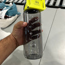 ALL IN MOTION WATER BOTTLE DURABLE LIGHT WEIGHT TRITAN 32OZ - TRANSPARENT BLACK - Like New