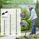 GENERIC HEAVY DUTY STIRRUP HOE,CULTIVATOR,62" HANDLE,GARDEN HOE,WEEDING RAKE - Brand New