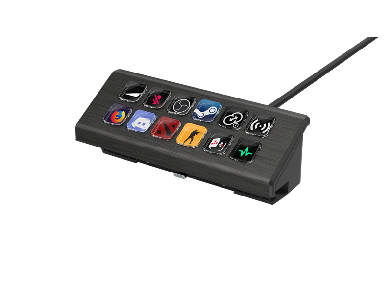 MOUNTAIN DISPLAYPAD - The Streaming and Content Creation Controller with 12