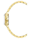 ARMITRON WOMEN'S GENUINE CRYSTAL ACCENTED BRACELET WATCH, GOLD/PINK - Like New