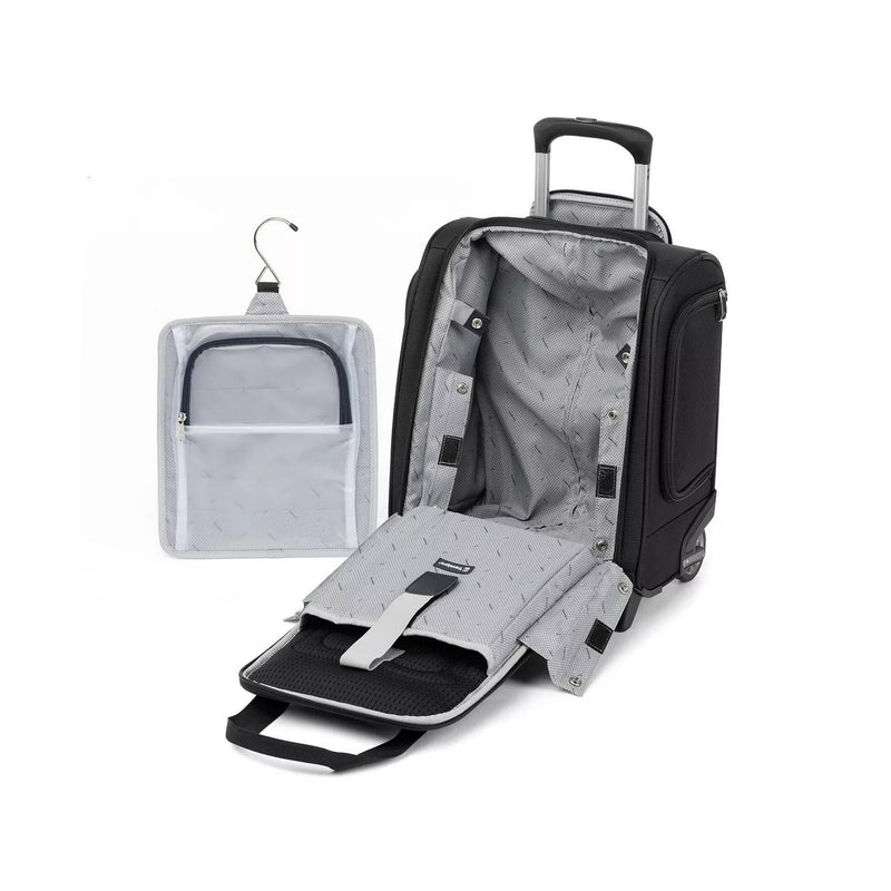 TRAVELPRO BLACK WALKABOUT 6 17.5" ROLLING UNDERSEAT CARRY-ON - BLACK - Brand New