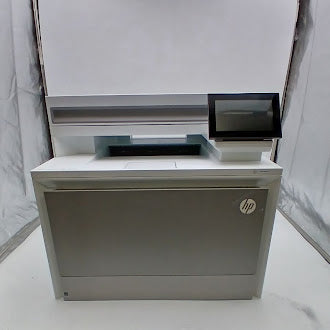 HP COLOR LASERJET PRO MFP 4301FDN PRINTER - SILVER/WHITE - Like New