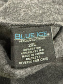 BLUE ICE MEN'S SLIM-FIT CARGO JOGGER PANTS - SIZE: MEN 2XL - CHARCOAL - Brand New
