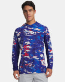 UNDER ARMOUR UA X BLACKTIPH FISH PRO CAMO - SIZE: MEN XL - CASPIAN/WHITE - Brand New