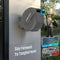 RELHOST RETRACTABLE GARDEN HOSE REEL 65 FT X 1/ 2 IN DARK GRAY - Like New
