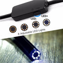 WIFI 1200P/720P WIFI ENDOSCOPE WATERPROOF INSPECTION SNAKE MINI CAMERA - BLACK - Like New