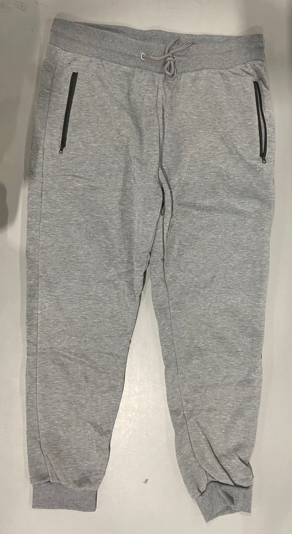 J.COME JOGGER SWEATPANTS - 2XL- GRAY - Brand New