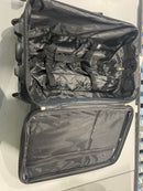 ROCKLAND 19 INCH FASHION SOFTSIDE UPRIGHT LUGGAGE EXPANDABLE - BLACK - Brand New