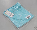GALAXY BY HARVIC KICK START GEAR MEN'S SHORT SLEEVE CREW NECK TEE - L - AQUA - Like New