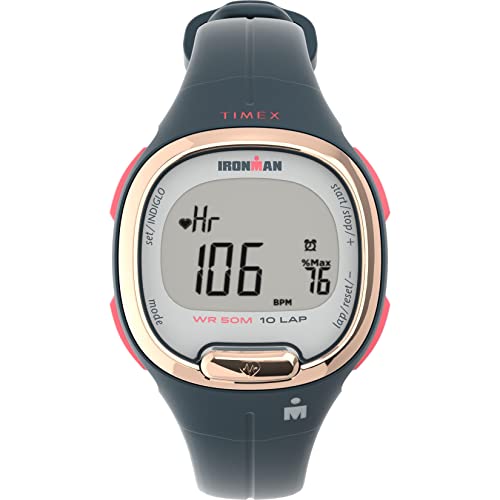 TIMEX IRONMAN TRANSIT+ WATCH WITH ACTIVITY TRACKING HEART RATE 33MM BLACK - Like New