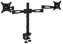 Mount-It! Dual Monitor Mount Arms | Double Monitor Desk Stand - Brand New