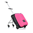 KO-KU Kids Suitcase Fashion Upgraded Version Baby Sitting on Trolley Tavel Bag - Like New