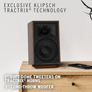 Klipsch ProMedia Heritage 2.1 Multimedia Speaker System Bluetooth - WALNUT - Like New