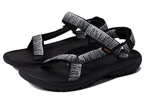 TEVA MEN'S M HURRICANE XLT2 SPORT SANDALS - SIZE: MEN 8 - ATMOSPHERE BLACK/GRAY - Like New