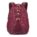 53665-9666 HIGH SIERRA SWERVE LAPTOP BACKPACK ONE SIZE COPPER SPLATER/MAROON - Brand New