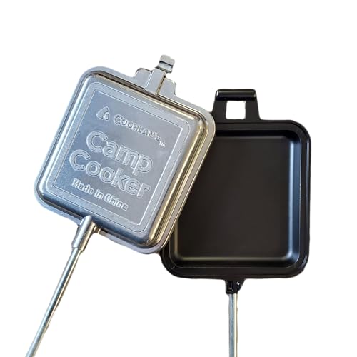 COGHLAN'S ALUMINUM CAMP COOKER LIGHTWEIGHT NON-STICK CERAMIC INTERIOR - SILVER - Brand New