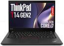 LENOVO THINKPAD T14 GEN 2 14" FHD I7-1185G7 16GB 256GB SSD 20W1S0RC00 - BLACK - Like New
