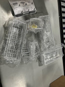 GENERIC BATHROOM SHELF 5 PIECE SET - WHITE - Like New